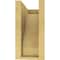 Ekena Millwork 5"W x 10"D x 10"H Classic Burlington Rough Cedar Woodgrain TimberThane Corbel, Primed Tan CORUR05X10X10BURRCPR - alternate 3